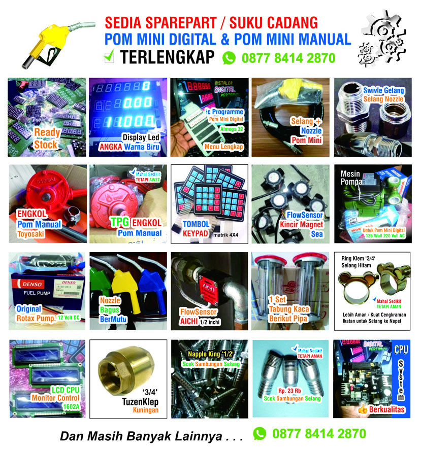 spare part pom mini